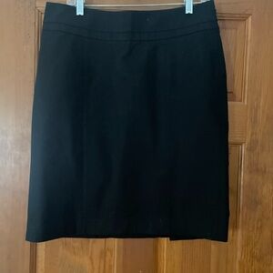 LOFT Elegant Black Pencil Skirt